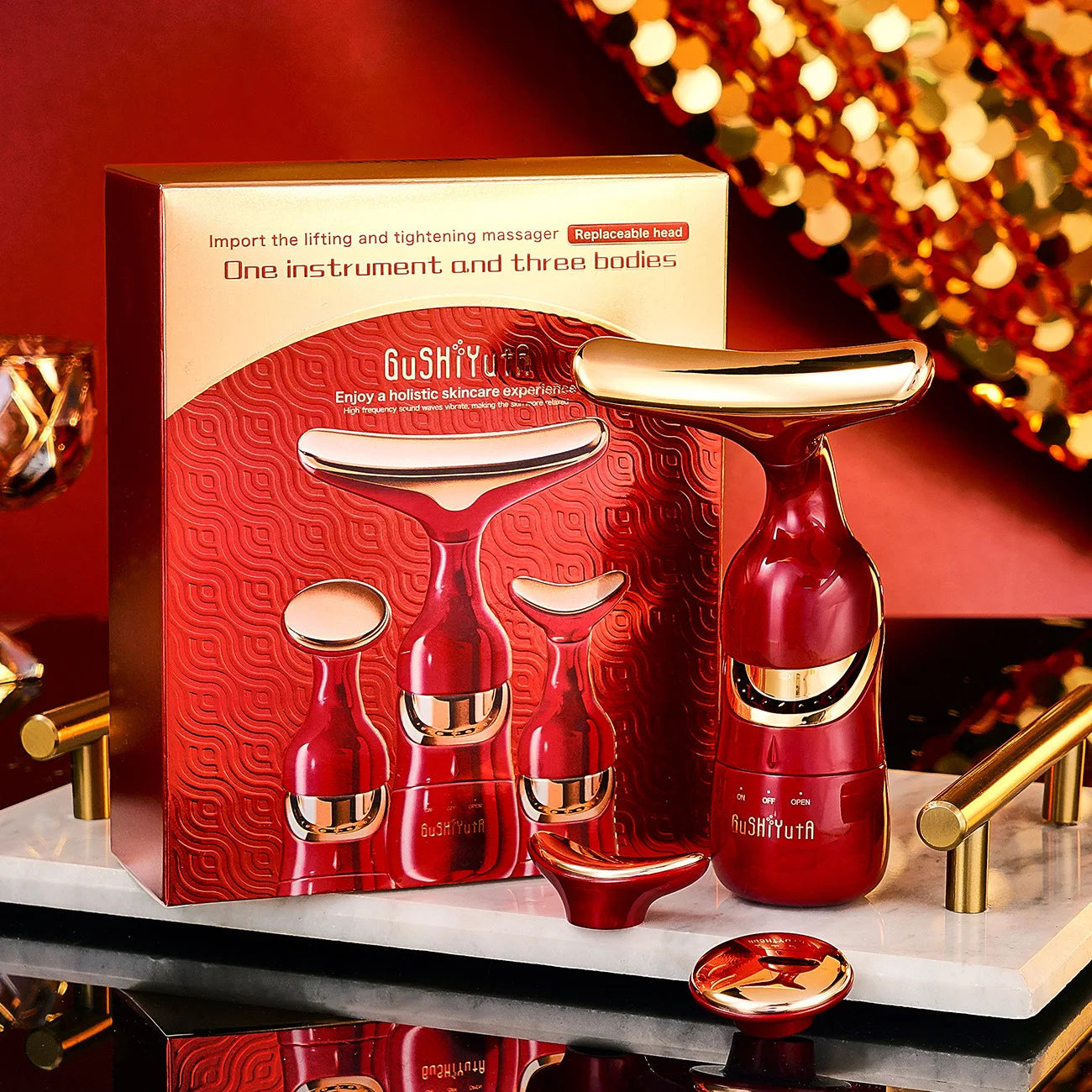 Appareil de Massage Facial Microcourant